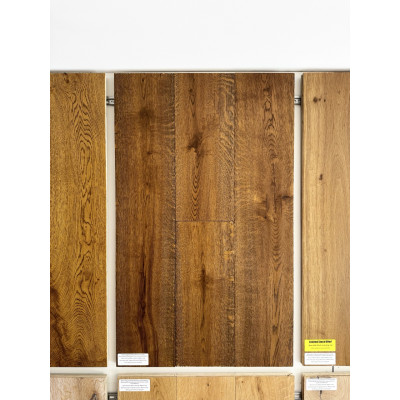 Boston Engineered Real Wood French Oak Handscraped UV Oiled Cognac